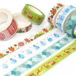 CMYK Waterproof Kawaii Washi Tape For Scrapbooking Planner for sale