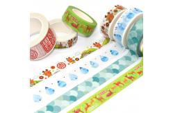China CMYK Waterproof Kawaii Washi Tape For Scrapbooking Planner supplier
