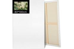 China 100% Cotton Large Stretched Canvas Blank Oil Painting Framed Canvases Matte Finish supplier
