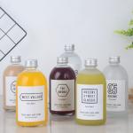 Aluminum Cap Juice Containers With Lids , Reusable Empty Drink Bottles