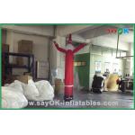 Air Advertising Man Snowman Shape Indoor Inflatable Air Dancer For Holiday Advertising for sale