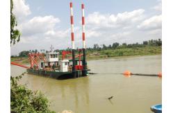 China High Efficient 14 Inch Mud Dredging Boat For River Dredging Projects supplier