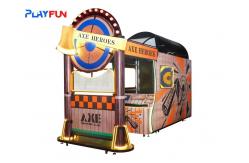 China Coin operated  Axe throwing sport game Axe Throwing axes game machine supplier