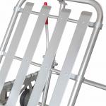 75 Deg Folding Ambulance Stretcher For Emergency Rescue 190CM
