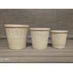 Indoor Hotel Garden Home Reinforced Clay Planter With Drainage Holes And Built-in System for sale