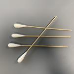 Hypoallergenic Organic Wood Surgical Cotton Swabs Dust Free For Women for sale