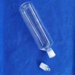Mouth Cylinder Quartz Reagent Bottle With Lid For Frozen Liquid Amber for sale