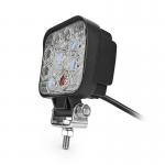 Mini 27W Forklift Truck LED Work Light Square Headlight for sale