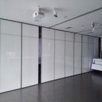 Office Movable Partition Walls / Acoustical Operable Folding Panel Partition for sale