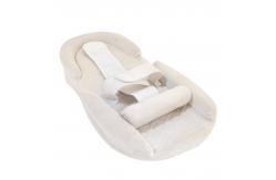 China Soft Organic Cotton Newborn Baby Pillow With Removable Slipcover supplier