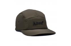 China Cotton / Nylon / Polyester 5 Panel Camper Hat With Customized Eyelets supplier