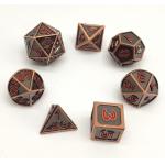 Practical Plating Sharp Edge Dice Set , Multipurpose Custom Dice Sets for sale
