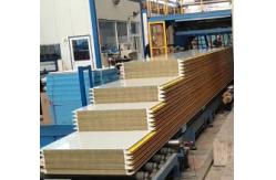 China Rockwool PU Insulated Panel Sandwich Panel Cladding For Roof And Wall supplier