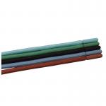 100% Polyester Round Drawstring Cord With Rubber Coated Metal Tips for sale