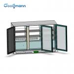 Ventilated Cooling Backbar Cooler Digital Thermostat Commercial Sliding Door Fridge for sale