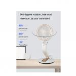 100 Pcs Outdoor Illuminated Folding Desk Fan Shear Multi Function
