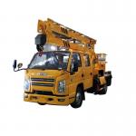 JMC Double Row  Folding Arm High-altitude Work Truck  Mobile Elevating Platform Truck  Lift up Truck for sale