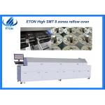 No Lead Rail SMT Reflow Oven Heating Step By 8 Zones 450mm Mesh Belt for sale