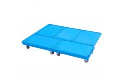 China New designed cheap plastic warehouse boxes moving trolley for sale supplier