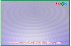 China OD 5m Inflatable Air Tent White , Inflatable Dome Tent For Exhibition supplier