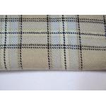 Comfortable 100 Polyester Fabric / Yarn Dyed Plaid Fabric For Garments