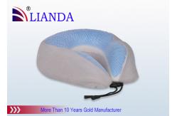 China Custom Car Cooling Gel Pillow , Memory Foam Massage Travel Neck Pillow supplier