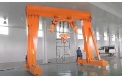 China Large Tonnage Mobile Lifting Gantry Crane 2m-10m Span Reinforced Steel Structure supplier