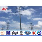 Conical 40ft 138kv Steel Utility Pole for electric transmission distribution line for sale
