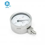 Diaphragm Box Stainless Steel Pressure Gauge Low Pressure For Argon Gas for sale