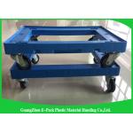 612 *412*145mm Customized Pallet Plastic Moving Dolly With PU Wheels 150KG Capacity for sale