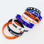 American Style Silicone Wristbands  For Advertising Promotional Business Event Halloween GIft Festival Wristband for sale