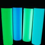 Luminous Glow In Dark PU HTV Roll Heat Transfer Vinyl for sale