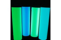 China Luminous Glow In Dark PU HTV Roll Heat Transfer Vinyl supplier