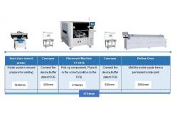 China 40000CPH SMT Line Chip Mounter 10 Nozzles High Precision PCB Assembly Machine supplier