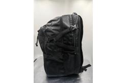 China Large Capacity Custom Football Backpack , Black Soccer Backpack With Shoe Compartment supplier