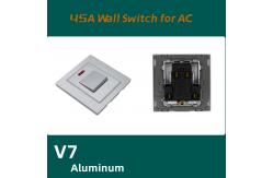 China AC Controller Electrical Wall Switch 45A 250V Glass / Aluminum supplier