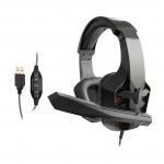 105db Wired Gaming Headset Over Head Gamer Headphone With Microphone Volume Control for sale
