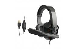 China 105db Wired Gaming Headset Over Head Gamer Headphone With Microphone Volume Control supplier