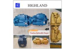 China Variable Displacement Tandem Hydraulic Pumps For Max Displacement Of 110 Ml/R supplier