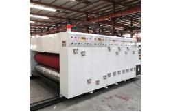 China Corrugated Carton Box Flexo Printing Machine With Slotter supplier