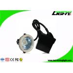 6.6Ah Led Miners Cap Lamp Corded Anti Explosive 10000lux Rechargeable Lithium Ion IP67 Waterproof for sale