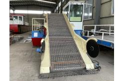 China 12 Cubic Capacity Lake Weed Cutter Machiner For River Waterweed Reed Harvester supplier