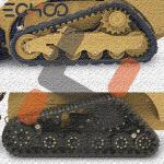 Compact Track Loader  Steel Track Undercarriage Parts multi terrain Loader roller idler sprocket rubber track for sale