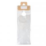 HDPE 0.8Mil Newspaper Plastic Bag Clear Flat Gravure Printing for sale