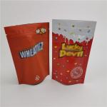 Cbd Candy Gummy Plastic Pouches Packaging  Bags Recyclable With Window for sale