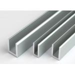 U Shape Aluminum Extrusion Profile Powder Painted Industrial Construction for sale