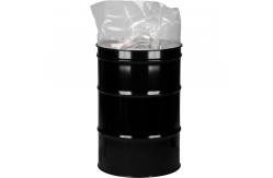 China Custom 200 Liter Transparent Drum Liner Bags 4mil Round Bottom Liner supplier