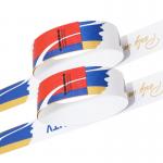 Unique Tyvek Security Wristbands For Events Water Resistant Synthetic