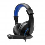 RGB Flashlight Led Gaming Wired Headset With Sound Bass Computer Headphones for sale