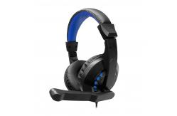 China RGB Flashlight Led Gaming Wired Headset With Sound Bass Computer Headphones supplier